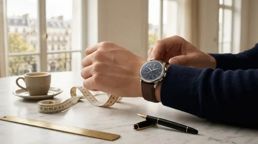 how to measure your wrist for a watch